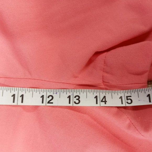 Karen Scott Women's Pink Pants Size 16 Stretch Elastic Waist Front Pockets - Picture 11 of 12